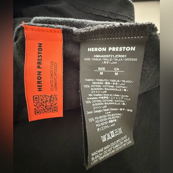 Censored Heron Preston T-Shirt - Picture 6 of 6